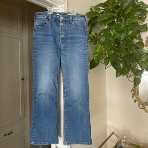Anthropologie Button-fly Jeans